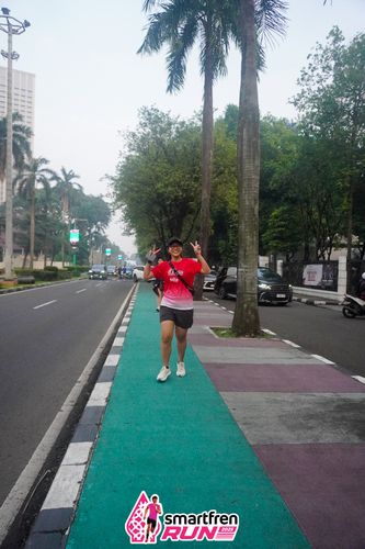 Race photo from Shakeout Run - Smartfren Run
