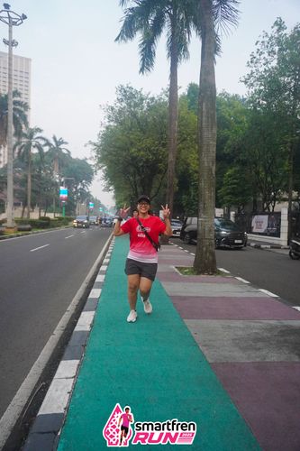 Race photo from Shakeout Run - Smartfren Run
