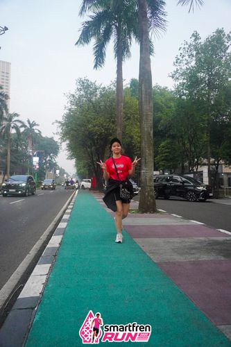 Race photo from Shakeout Run - Smartfren Run
