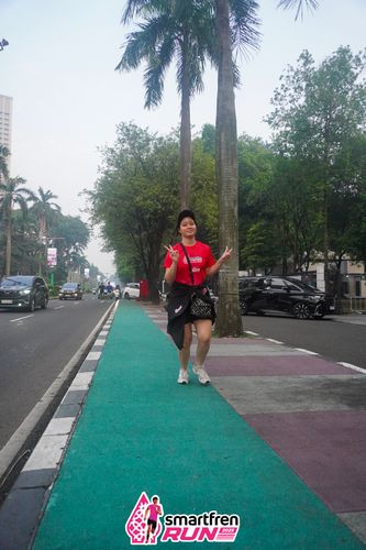 Race photo from Shakeout Run - Smartfren Run