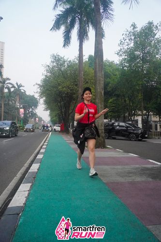 Race photo from Shakeout Run - Smartfren Run