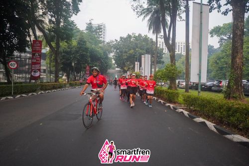 Race photo from Shakeout Run - Smartfren Run