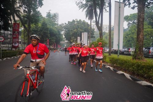 Race photo from Shakeout Run - Smartfren Run