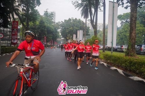Race photo from Shakeout Run - Smartfren Run
