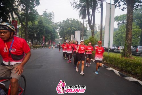 Race photo from Shakeout Run - Smartfren Run