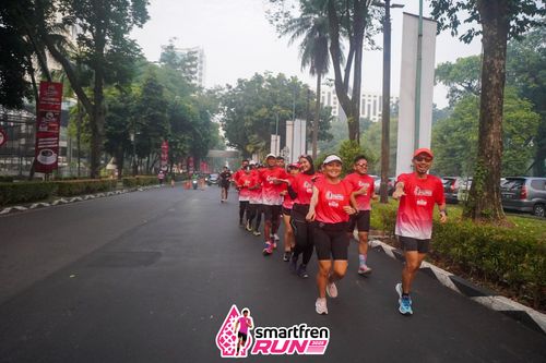 Race photo from Shakeout Run - Smartfren Run