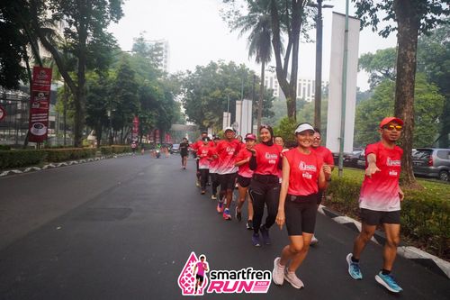 Race photo from Shakeout Run - Smartfren Run