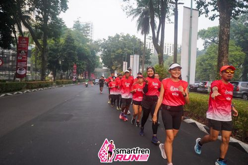 Race photo from Shakeout Run - Smartfren Run