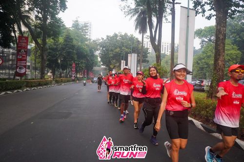 Race photo from Shakeout Run - Smartfren Run