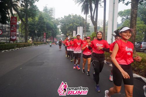 Race photo from Shakeout Run - Smartfren Run