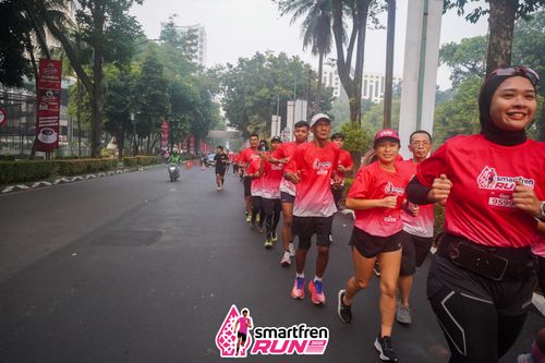 Race photo from Shakeout Run - Smartfren Run
