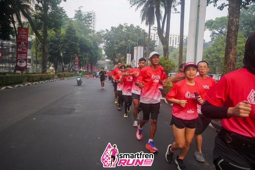 Race photo from Shakeout Run - Smartfren Run
