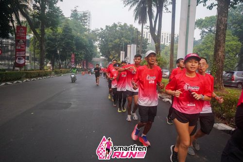 Race photo from Shakeout Run - Smartfren Run