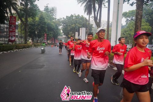 Race photo from Shakeout Run - Smartfren Run