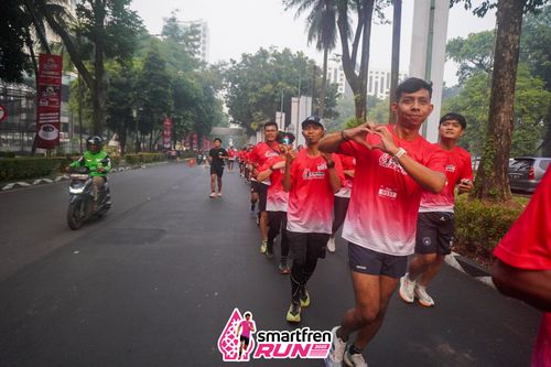 Race photo from Shakeout Run - Smartfren Run