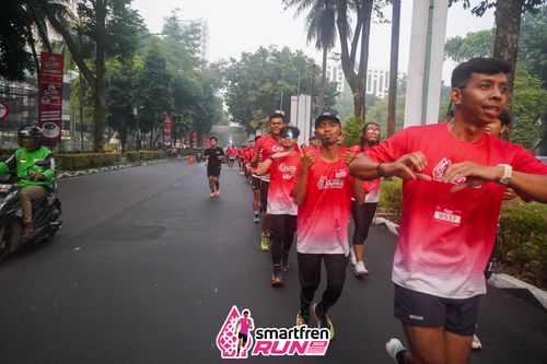 Race photo from Shakeout Run - Smartfren Run