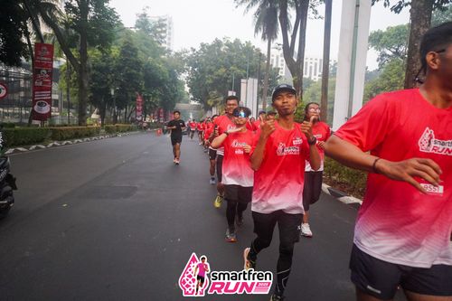 Race photo from Shakeout Run - Smartfren Run