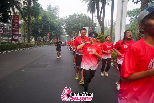 Race photo from Shakeout Run - Smartfren Run