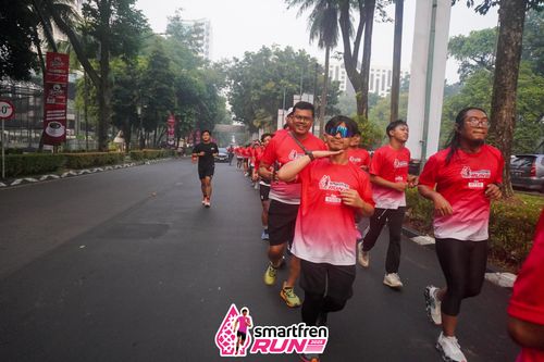 Race photo from Shakeout Run - Smartfren Run