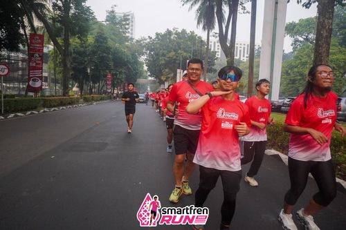 Race photo from Shakeout Run - Smartfren Run