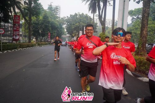 Race photo from Shakeout Run - Smartfren Run
