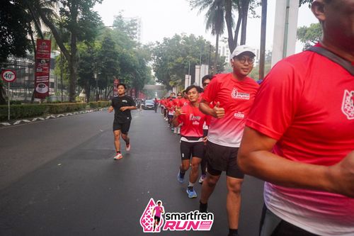 Race photo from Shakeout Run - Smartfren Run