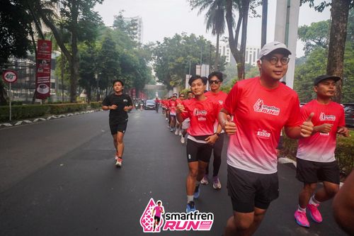 Race photo from Shakeout Run - Smartfren Run