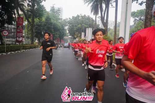 Race photo from Shakeout Run - Smartfren Run