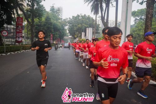 Race photo from Shakeout Run - Smartfren Run