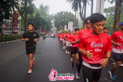 Race photo from Shakeout Run - Smartfren Run
