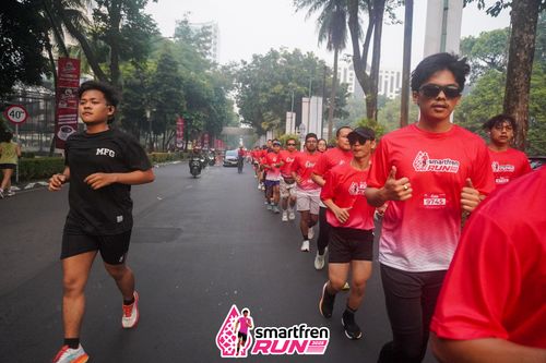Race photo from Shakeout Run - Smartfren Run