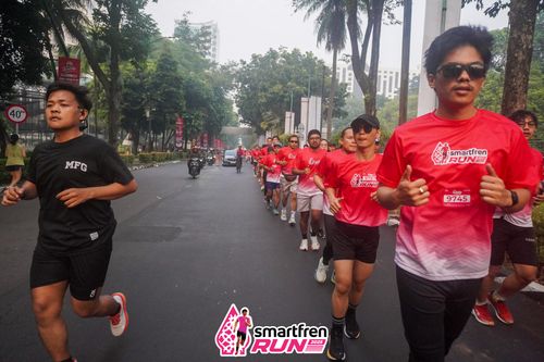 Race photo from Shakeout Run - Smartfren Run