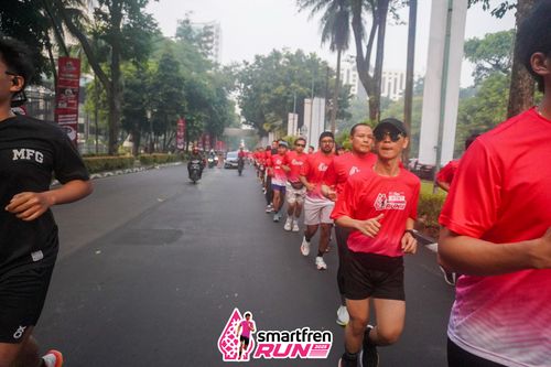 Race photo from Shakeout Run - Smartfren Run