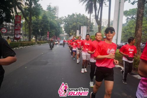Race photo from Shakeout Run - Smartfren Run