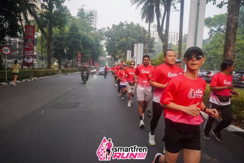 Race photo from Shakeout Run - Smartfren Run