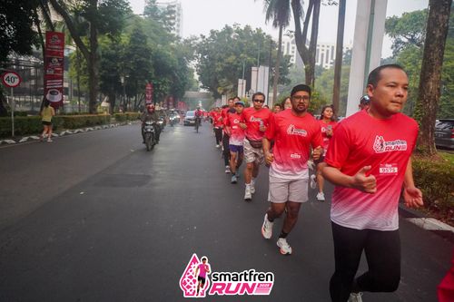 Race photo from Shakeout Run - Smartfren Run
