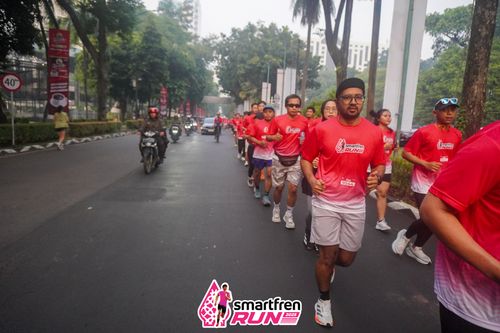 Race photo from Shakeout Run - Smartfren Run