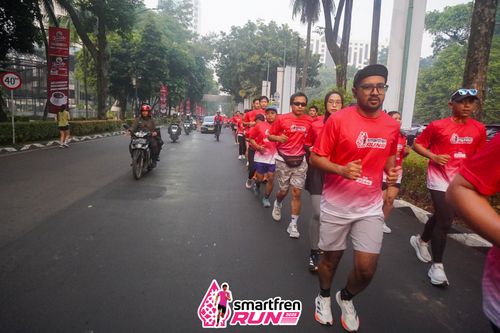Race photo from Shakeout Run - Smartfren Run