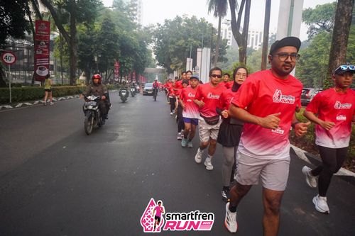Race photo from Shakeout Run - Smartfren Run