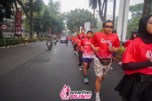 Race photo from Shakeout Run - Smartfren Run
