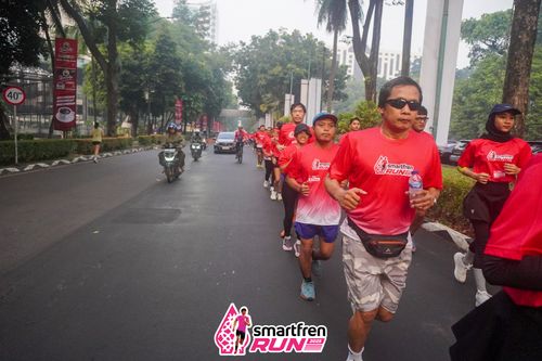Race photo from Shakeout Run - Smartfren Run