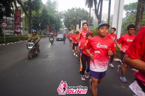 Race photo from Shakeout Run - Smartfren Run