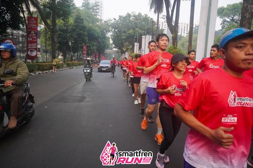 Race photo from Shakeout Run - Smartfren Run