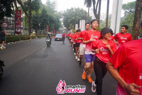 Race photo from Shakeout Run - Smartfren Run