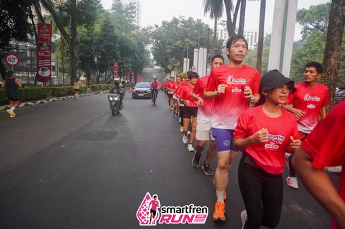 Race photo from Shakeout Run - Smartfren Run