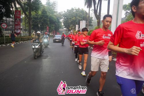 Race photo from Shakeout Run - Smartfren Run