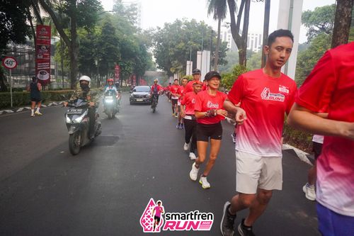 Race photo from Shakeout Run - Smartfren Run