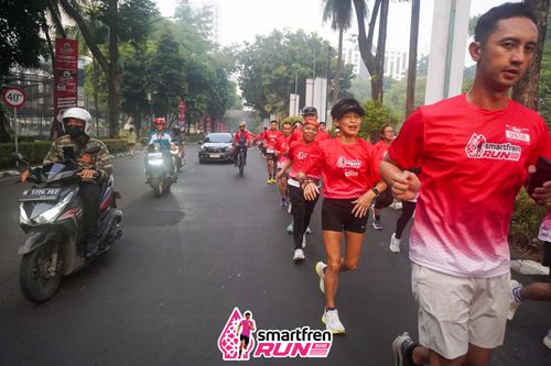 Race photo from Shakeout Run - Smartfren Run