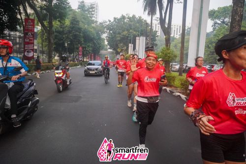 Race photo from Shakeout Run - Smartfren Run