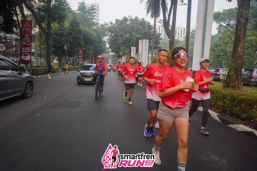 Race photo from Shakeout Run - Smartfren Run